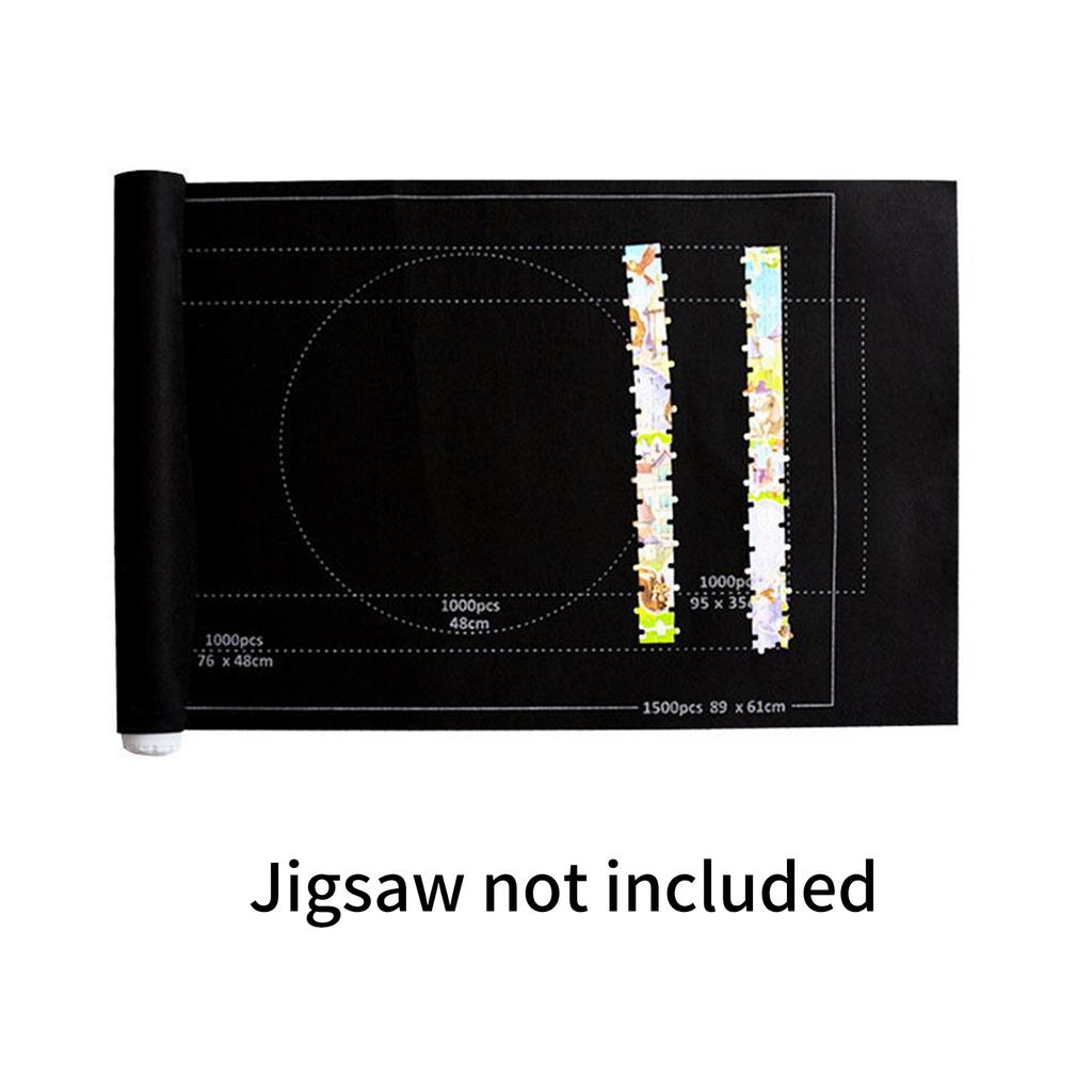 Large Puzzle Mat for Dedicated Jigsaw Enthusiasts Providing Convenient Storage and Travel Streamline Puzzle Experience