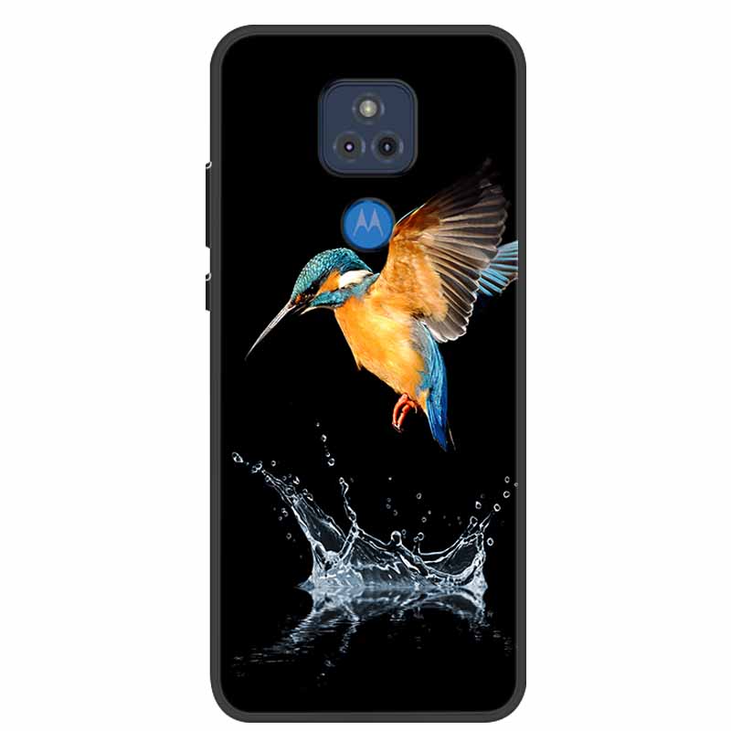 For Moto E7 Plus Case Bumper Silicone TPU Soft Phone Cover For Motorola Moto E7 Plus Case Cartoon Funda E 7 Plus E7Plus Coque