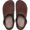 Crocs Yukon Vista II Clog Sandals for Men, Espresso/Mushroom, Size 27.0 cm