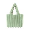 Stylish Soft Plush Tote Bag For Women 2023 Winter With Large Capacity And Trendy Design