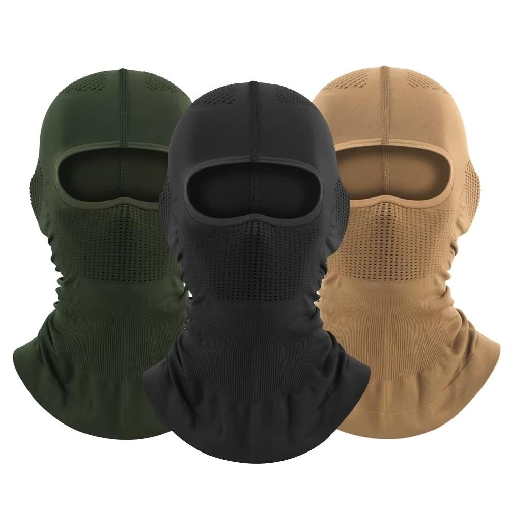 Balaklava z ledového hedvábí Maska na obličej Rychleschnoucí Bandana Kapuce Módní kryt krku Jezdec Cyklista