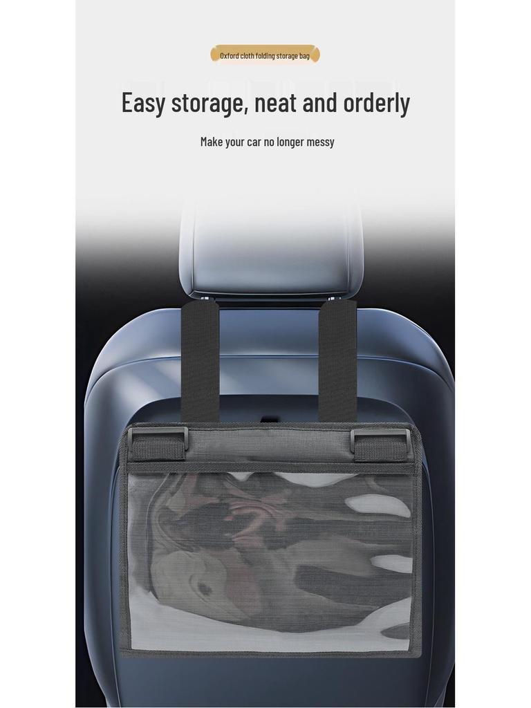 Car Headrest Tablet & Storage Bag