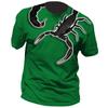 Summer Men's T-Shirts 3DTee Animal Harajuku Top Scorpion Graphic Print Casual Oversized Clothes 2022 O-Neck Short Sleeve T Shirt
