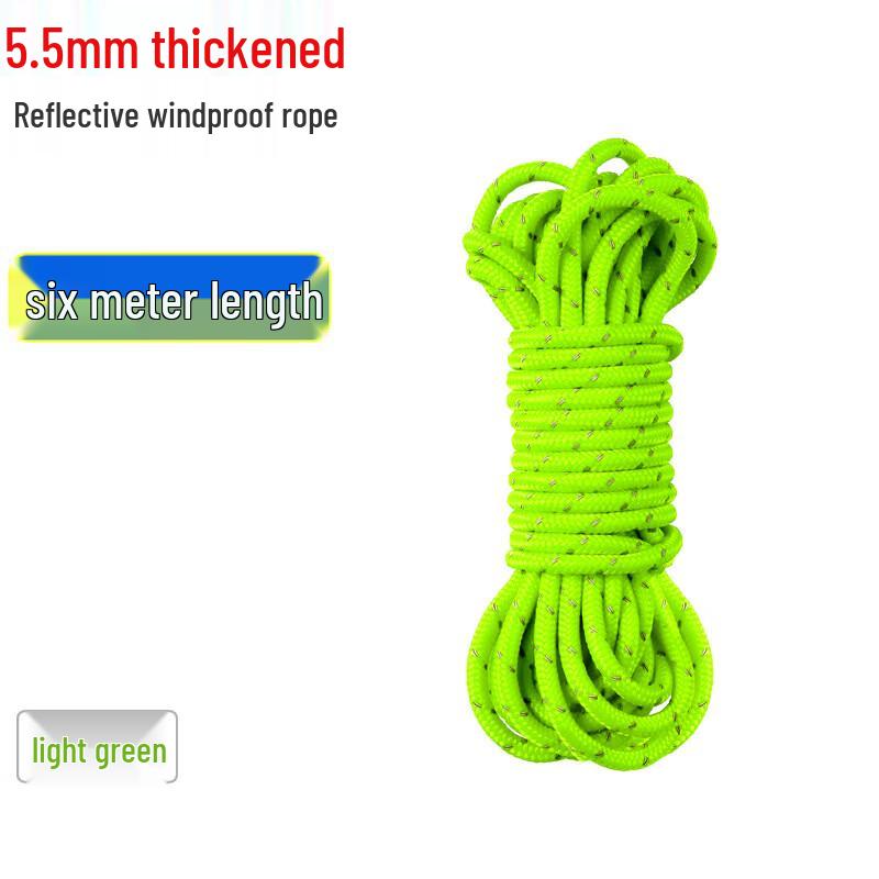 OEING Outdoor Reflective Tarp Rope