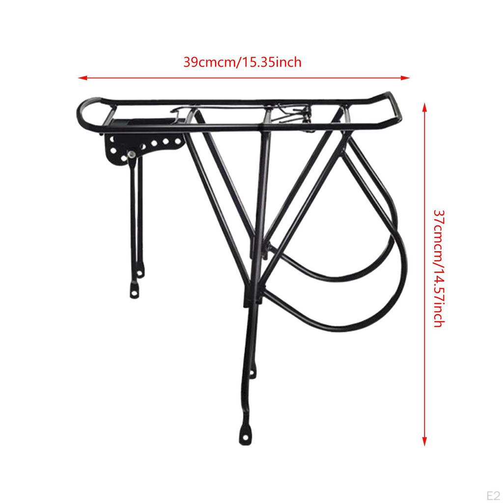 Bike Cargo Rack Rear Shelf for Touring Biking