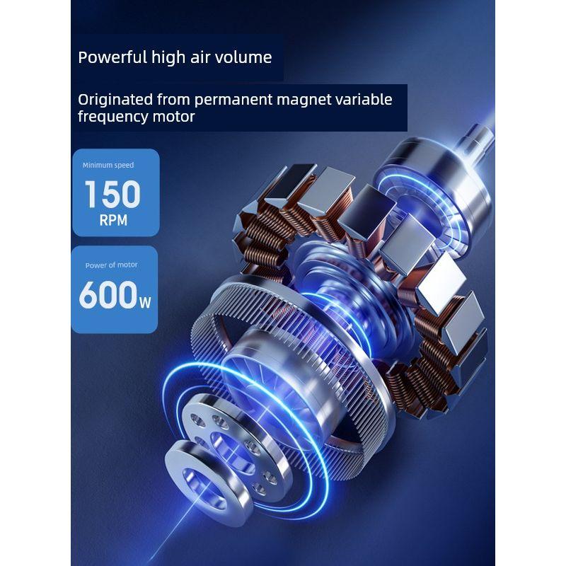Industrial Fan Strong Movable Permanent Magnet Movable Large Electric Fan High Power Workshop Warehouse Cooling Floor