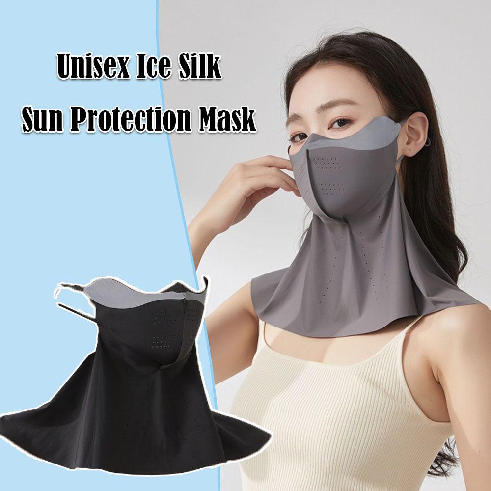 3D Breathable Sun Protection Mask UPF50+ Sunshade Face Mask New Anti-UV Neck Scarf Outdoor