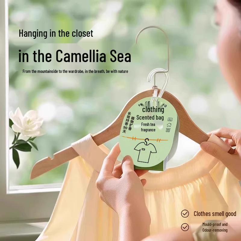 5 Wardrobe Scented Sachets - Long-lasting Deodorizing Bags for Clothes