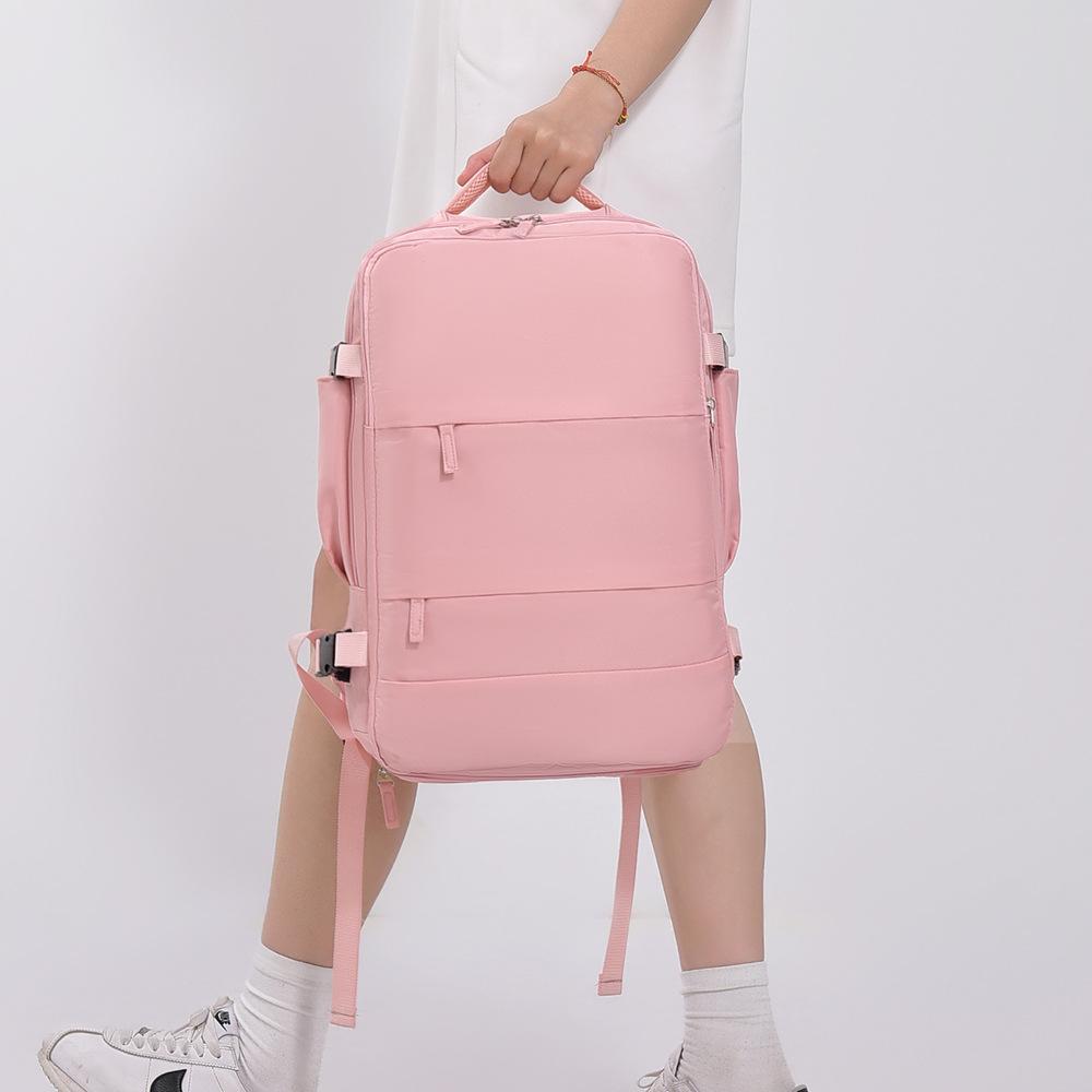 Dry and wet separation travel backpack men's and women's computer business bag backpack large capacity waterproof and wear-resistant backpack business