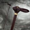 Iepure din lemn cu o singură articulație Baston de mers la modă Decorativ Vampir Cospaly Party Baston de mers Halloween Mase Baghetă Crosier 93cm