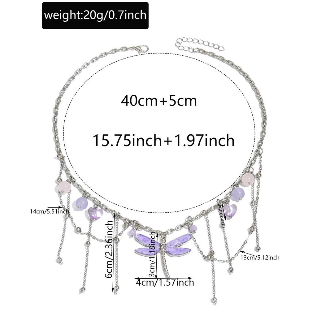 Animalinspired Alloy Dragonfly Choker With Gold Plating For Casual Wear