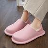 2024 Winter Men Women Clogs Slippers Warm Furry Slides Unisex Indoor Home Cotton Shoes Men's Casual Fluff Slides Plush Fur Clogs