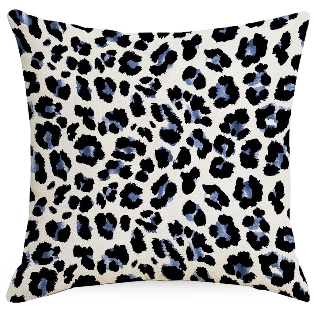 Leopard Spot Pillowcases Home Decoration Cushions Living Room Sofa Bedroom Headrest Nordic Style High-end Square Cushion Cover
