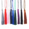 New Fashion Boho Long Fringe Tassel Necklaces Women Collier Glass Beads Crystal Statement Collar Bohemian Zircon Gifts