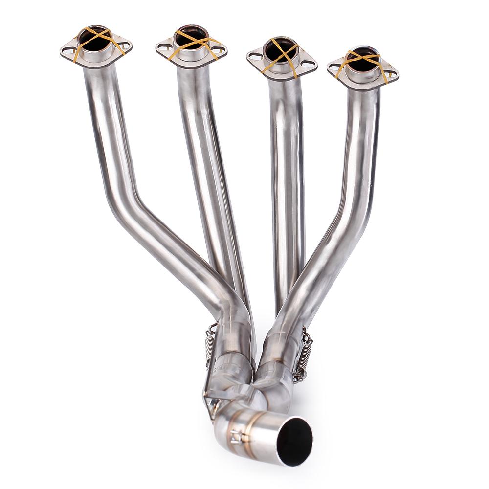 Motorcycle Exhaust Full System Muffler Front Header Pipe Tube Slip-On For Kawasaki Z900 Z 900 2017 2018 2019 2020 2021