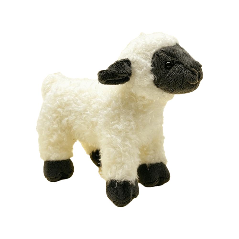 20cm Size Baby Lamb Plush Toy Soft Fluffy Touch Sheep Stuffed Toy Lamb Stuffed Animal  For Kids