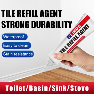 1/3 Pcs Ceramic Tile Joint Waterproof Bathroom Grout Repair Agent Wall Filler Fungi Mould Proof Cleaner Caulking Agent,20ml