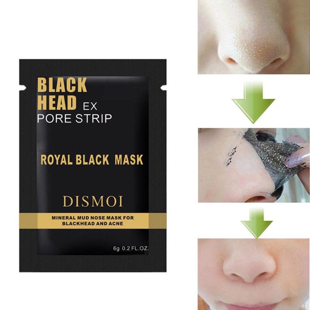 Masque Peel-off noir purifiant, nettoyant pour le visage, dissolvant de points noirs, masque pour le nez