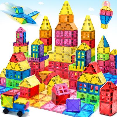 40/64/100 SZTUK Magnetyczne Klocki Konstrukcyjne Montessori Edukacyjny Zestaw Zabawek Konstrukcyjnych Dla Dzieci Gra Dla Chłopców Dziewczynek Prezenty