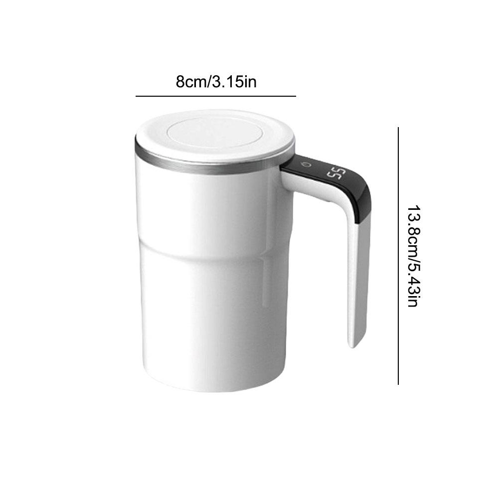 Automatic Stirring Magnetic Mug Rechargeable Coffee Cup Electric Lazy Milkshake Rotating Blender Smart Mixer Thermal Bottle