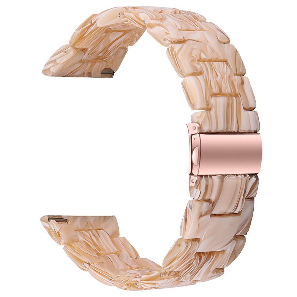 

For Huawei Watch 4 Pro/Watch GT 3/2 46mm Resin Watch Band 22mm Waterproof Quick Release Watch Strap Silk White