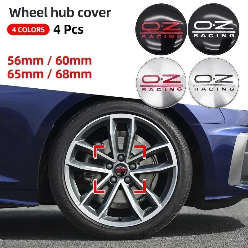 4 pezzi 56mm 60mm 65mm 68mm OZ RACING Coprimozzi Centrali per Cerchi Auto Accessori