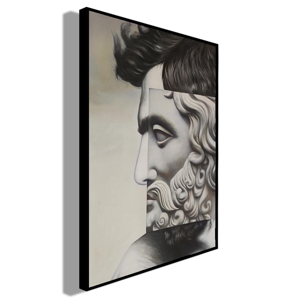 David-Skulptur, Porträt, Dekoration, Wandgemälde, Poster, Leinwandgemälde, Druck und Wohnzimmer-Wandkunstdrucke für moderne Heimdekoration, ohne Rahmen