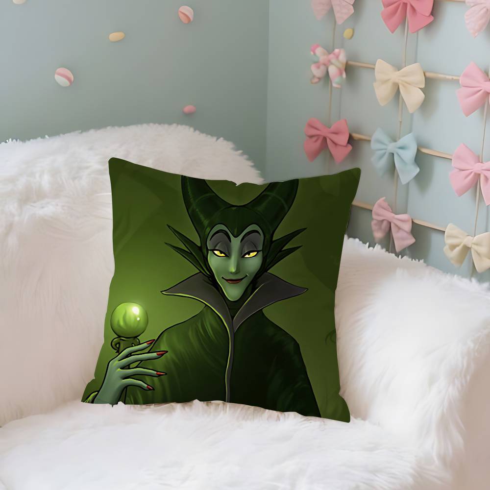 Q-villains-queens Case Plush Fabric Soft Pillowcase Double Sided Print Cushion Cover Household Gifts