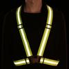 Running  Light Weight Night Security Safety Stripes Reflective Vest High Visibility Stripes Jacket