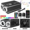 RGBW LED Fiber Optic Light Double Head Fiber Optic Star Ceiling Light Kit Bluetooth Car Roof Star Light Starry Sky Light