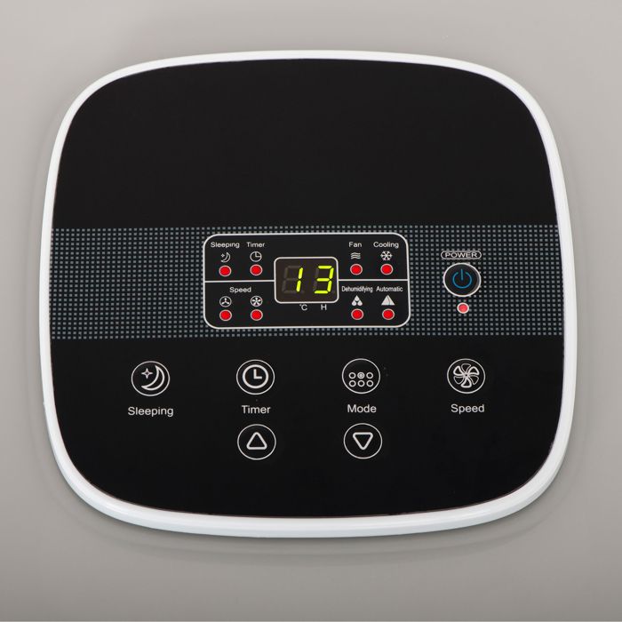 Climatiseur Mobile 7000 BTU, Télécommande Minuterie, Contrôle De La Température Camry CR 7926 750W Blanc 39457