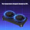 USB Powered Cooling System For Networking Devices 140mm Silents Fan Design Supports Multiple Device Placement