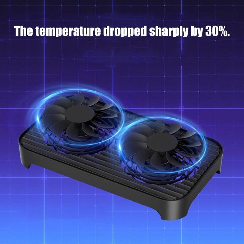 USB Powered Cooling System For Networking Devices 140mm Silents Fan Design Supports Multiple Device Placement