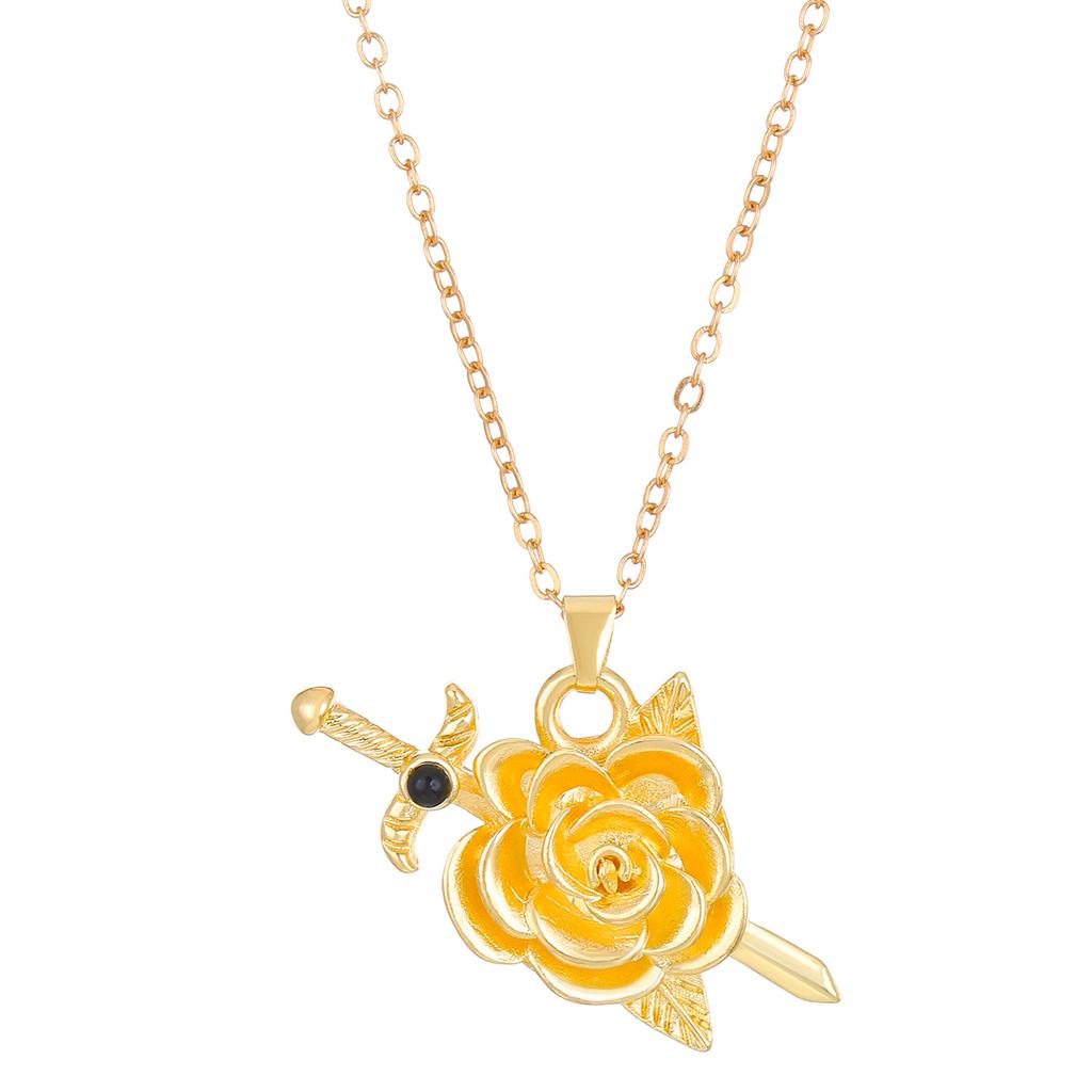 Gotische Rosenrote Liebeskette Damen Y2K Grunge Schmuck Zarter Silberfarbton Blutiger Menschlicher Herzanhänger Personalisierte Geschenke