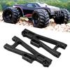 2Pcs Front Rear Lower Swing Arms Aluminum Alloy Lower Suspension Arm for JLB 1Celsius10 Car Truck Series