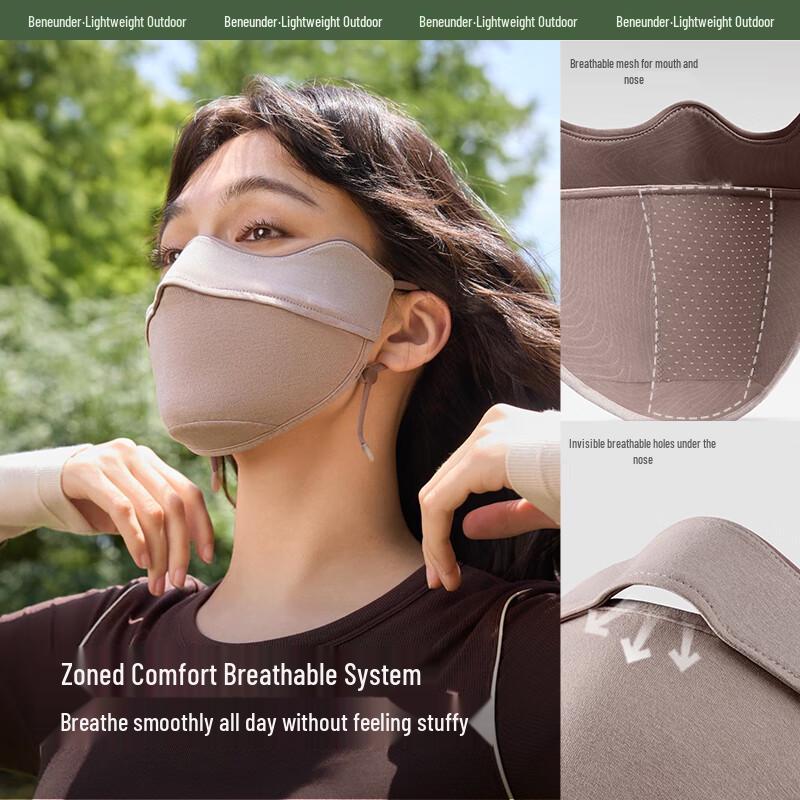 beneunder Women's Autumn/Winter Anti-UV Face Mask SS44024