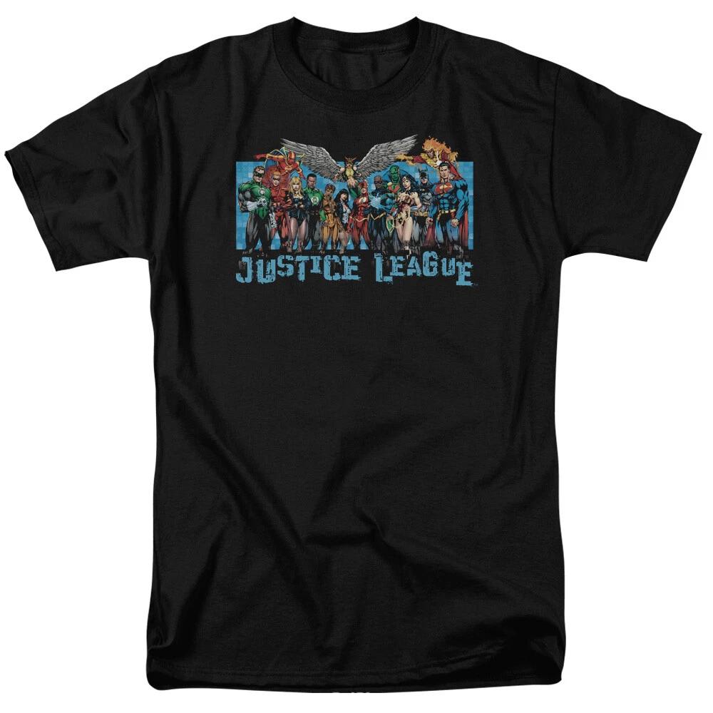 

Justice League Of America League Lineup T-Shirt - Regular or Tank - to 6X 3XL