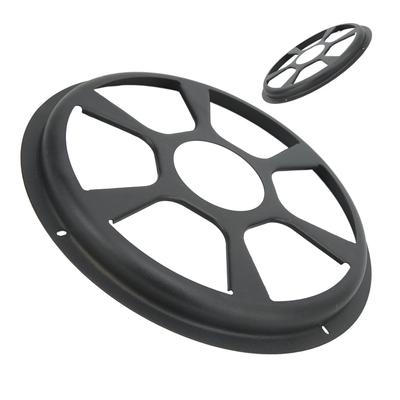 Auto   Lautsprecherabdeckung Schutz Tür Lautsprecher Verkleidung Subwoofer Dekogitter Schwarz