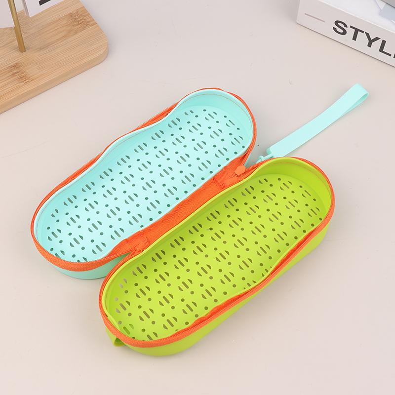 Silicone Swimming Glasses Organizer Protector Soft Glasses Case Swimming Gear Breathable Glasses Protector Student Products