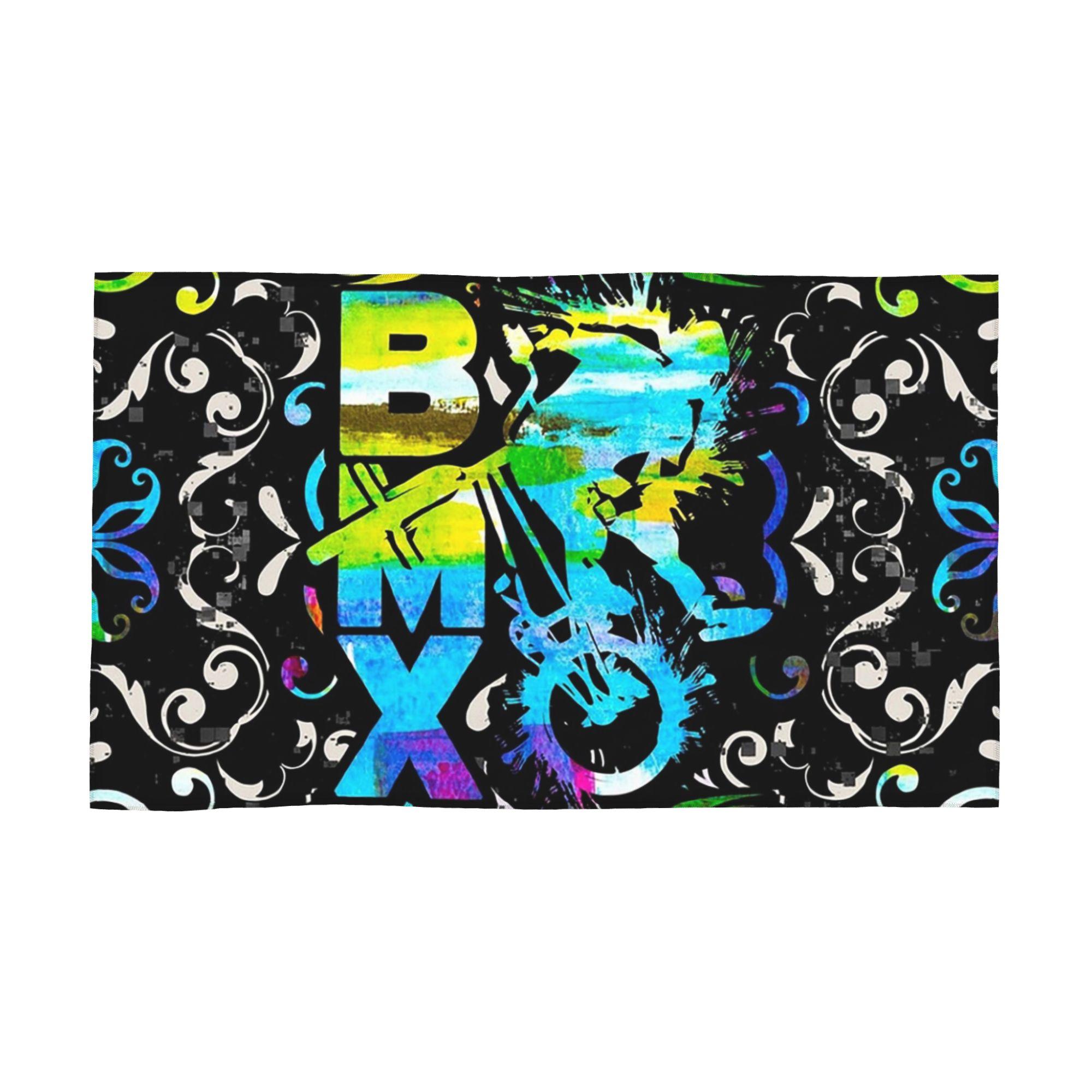 

Bmx Apparel Bmx Freestyle Pattern Soft Face Towel Quick Dry Pool Bath Cotton Towels Absorbent Quick W30*H60(CM)