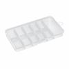 Nail Art & Jewelry Storage Box with 10 or 12 Compartments for Tips & Rhinestones