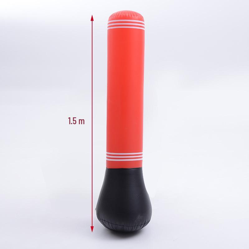 Langlebiger aufblasbarer PVC-Boxsack-Tumbler für Erwachsene & Kinder - Fitness- & Stressabbau-Sandsack-Spielzeug