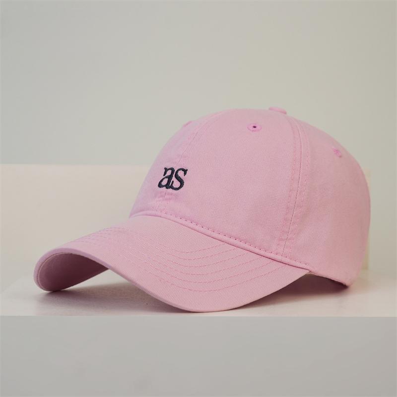 Мягкая бейсболка унисекс, весенне-летняя, для пары, солнцезащитная шляпа розовый