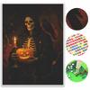 Halloween Pumpkin Crow Diamond Painting Kit Handmade Diy Painting Home Decoration Painting
