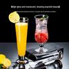 High-End Glass Beverage & Cocktail Cup