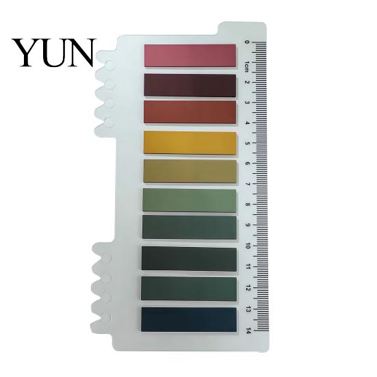 Book Annotation Tabs Index Sticker with Built-in Scale Ruler, Morandi Color Transparent Portable Ruler Set PET Page Markers, Compact Writable