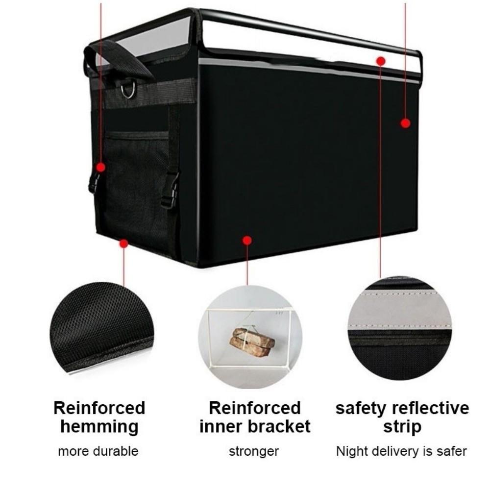 Oxford Cloth Thermal Insulated Bag 32L/48L/62L Temperature Keeping Bag  Food Business