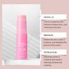 Pink multi-effect moisturizing stick, delicate and gentle moisturizing, dry face and lips, portable soft skin care stick 10g