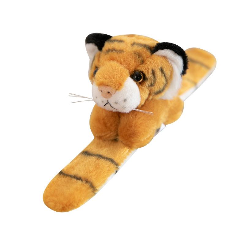 Simuliertes Tier stehend Schulter magnetische Plüschpuppe Tiger Panda Paddelkreis Wasserring Zoo Souvenir Geschenk weiblich
