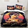 Back To The Future Clasic Movie Retro Beding Set Printed With Pilowcase Soft Duvet Cover Soft Single Double Quen Super King-Sized Dimensionsd